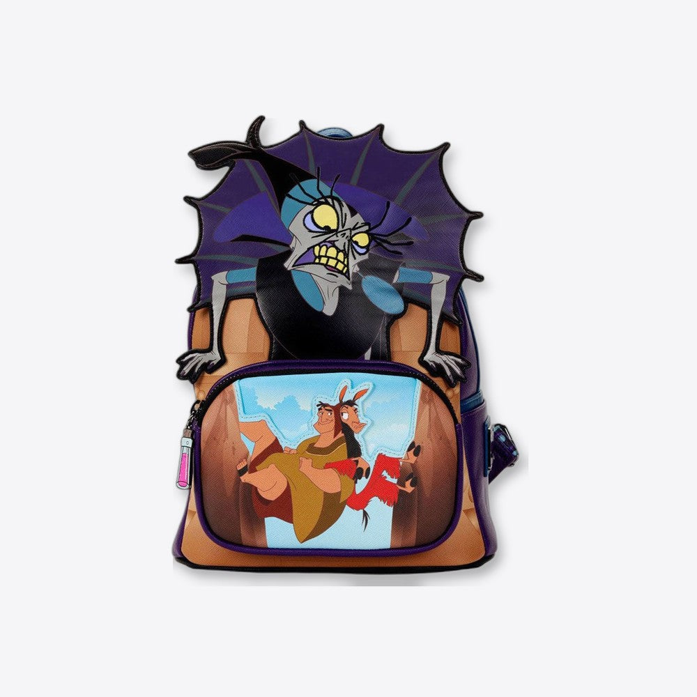 Mochila Villanos El Emperador y sus Locuras Disney Loungefly 26cm (imagen 6 de 6)