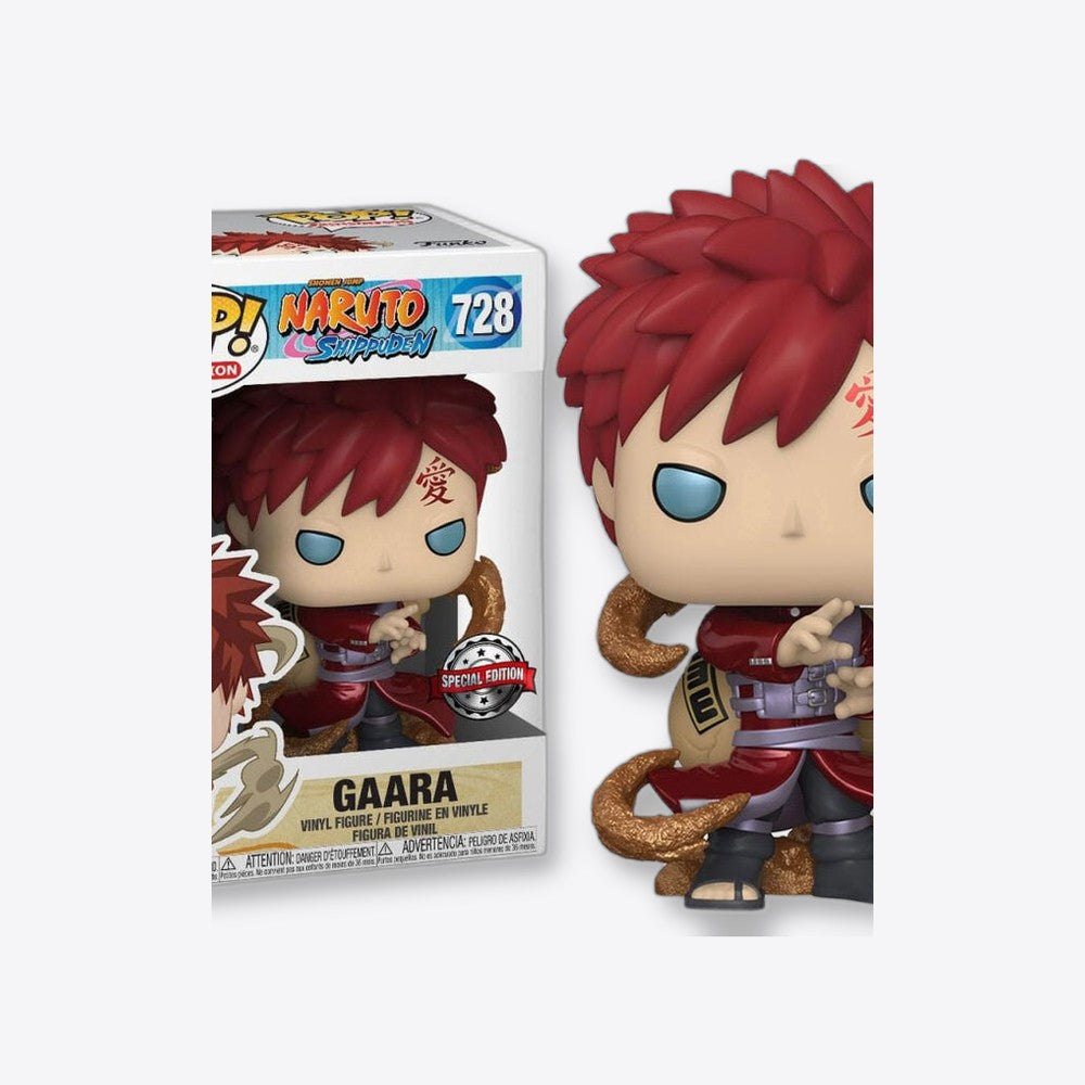 Funko Figura POP Naruto Gaara Metallic Exclusive (imagen 5 de 6)