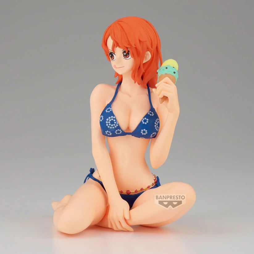 Banpresto Figura Nami Summer Style Glitter & Glamorous One Piece 11cm (imagen 3 de 6)