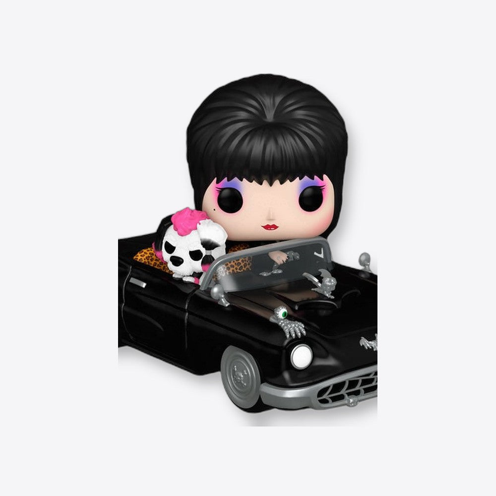 Funko Figura POP Rides Deluxe Elvira Mistress of the Dark Elvira & Gonk (imagen 6 de 6)