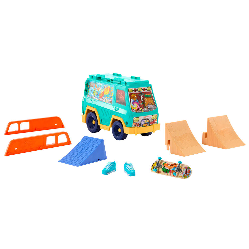 Mattel Playset Skate Van Hot Wheels (imagen 3 de 7)