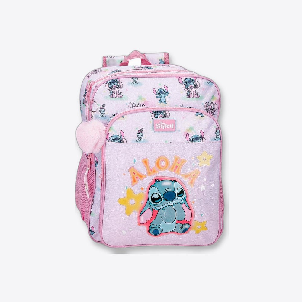 Joumma Bags Mochila You & Me Stitch Disney 40cm adaptable (imagen 3 de 6)