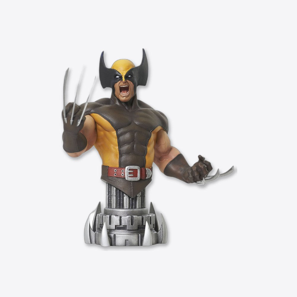 Diamond Select Toys Figura busto diamond collection marvel comic wolverine brown mini busto (imagen 2 de 6)