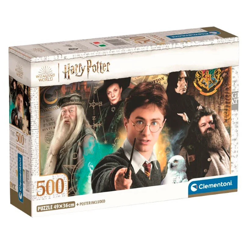 Harry Potter Puzzle 500 Piezas - Magia de Hogwarts