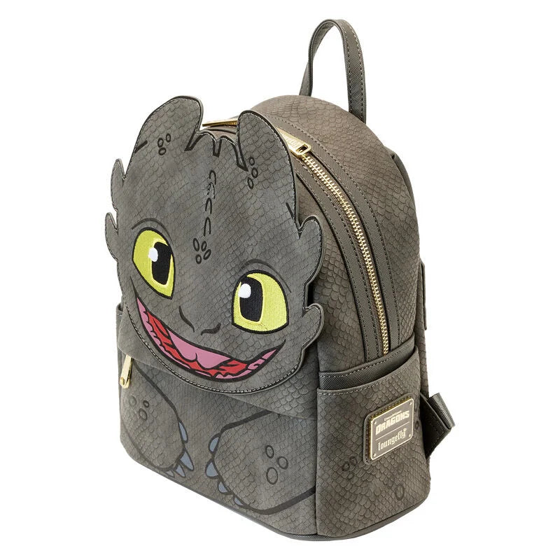 Mochila Desdentao Como Entrenar a Tu Dragon Loungefly 25cm (imagen 3 de 8)