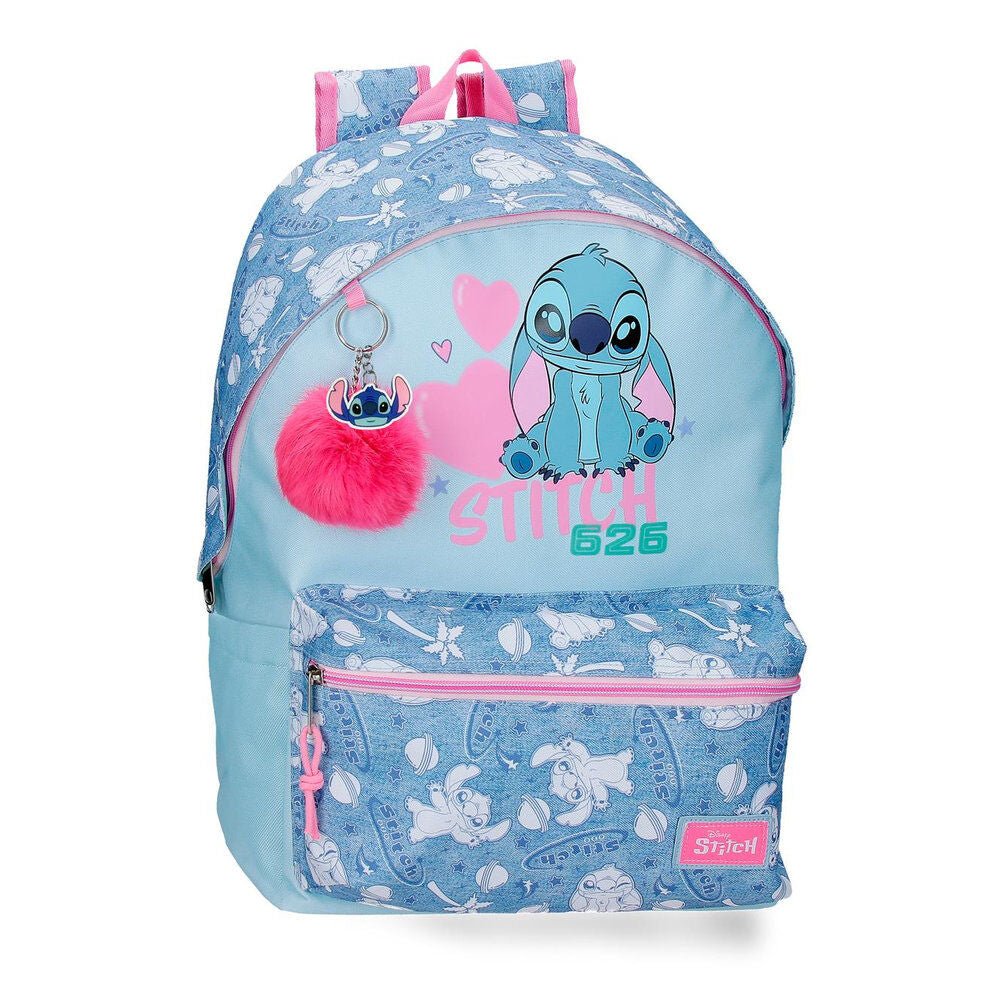 Joumma Bags Mochila Hearts Stitch Disney 44cm adaptable