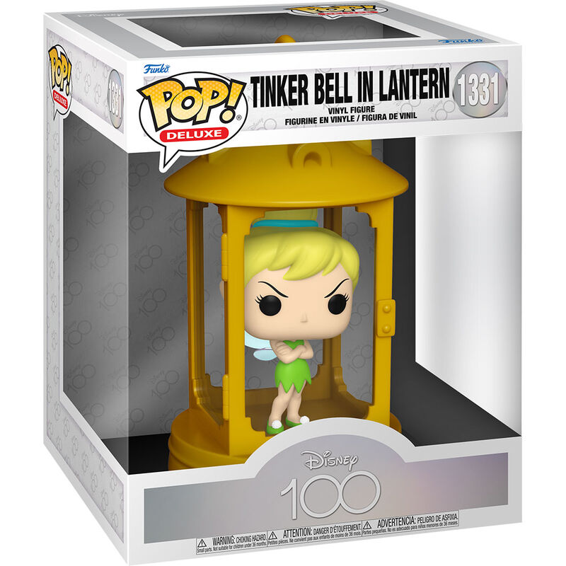 Funko Figura POP Deluxe Disney Peter Tinker Bell in Lantern (imagen 2 de 3)