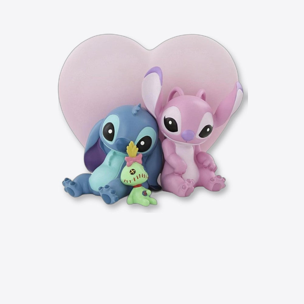 Figura iluminada enesco disney stitch y angel (imagen 6 de 6)