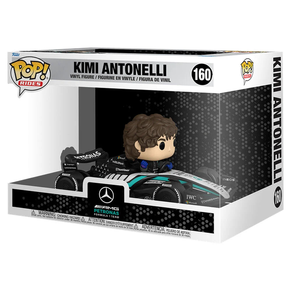 Funko Figura POP Rides Super Deluxe Formula 1 Kimi Antonelli