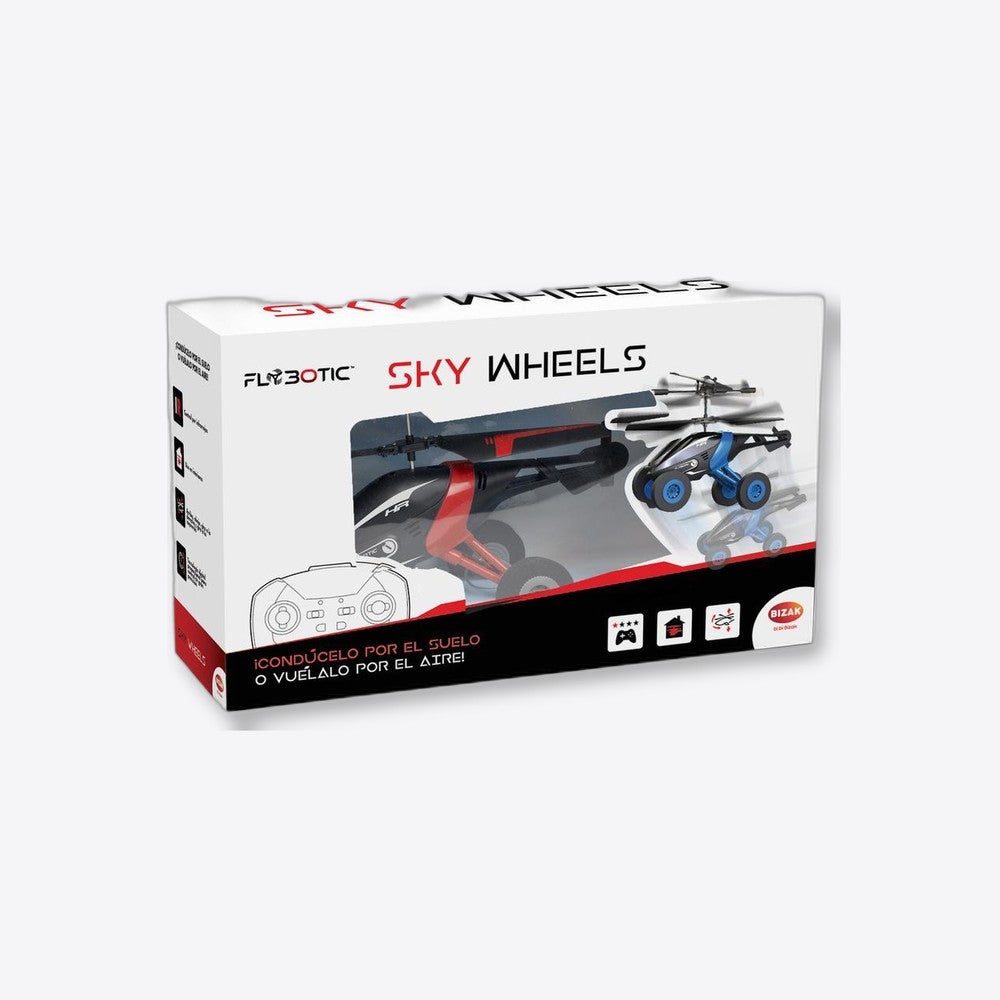 Bizak Helicoptero radio control flybotic sky wheels 1 unidad aleatoria (imagen 2 de 6)