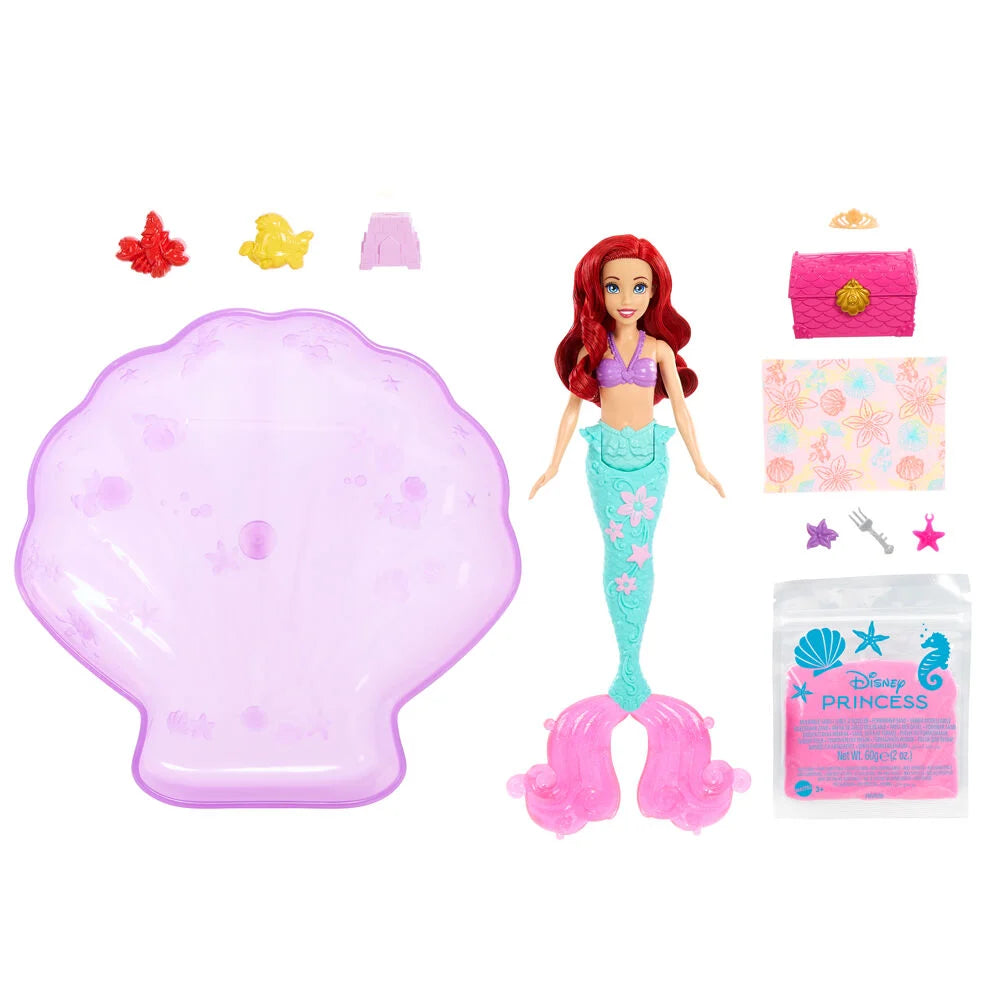Mattel Muñeca Ariel Agua y Arena La Sirenita Disney