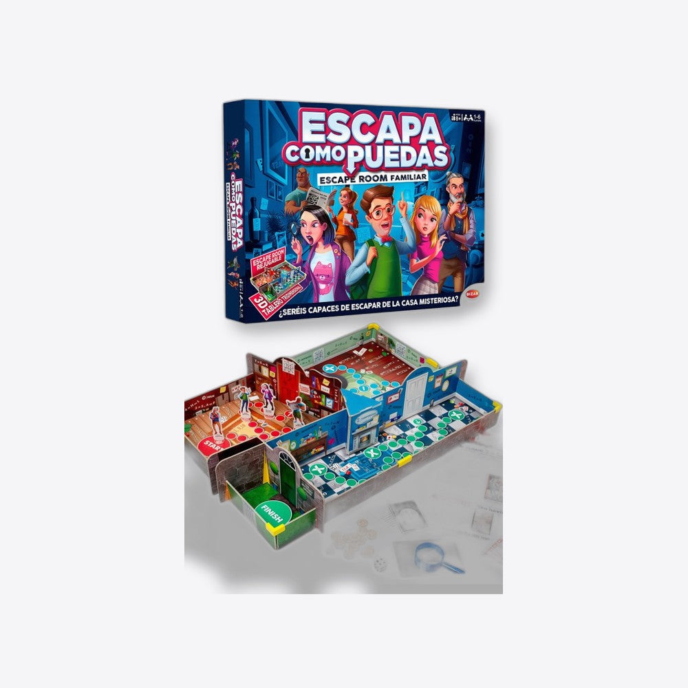 Juego de mesa bizak escapa como puedas (imagen 5 de 6)
