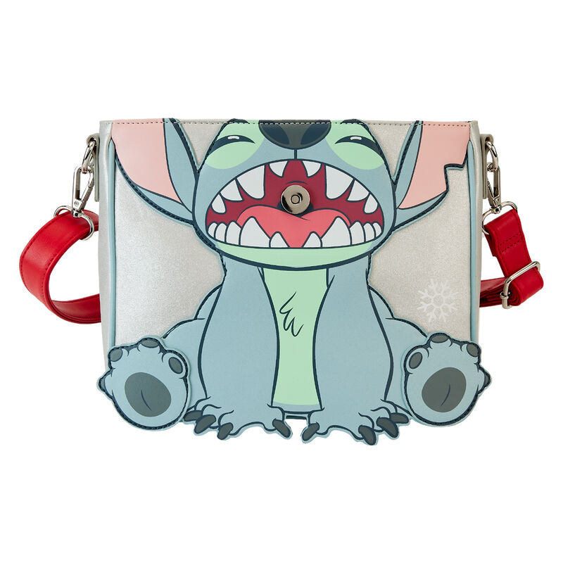 Bolso glitter Holiday Stitch Disney Loungefly (imagen 5 de 7)