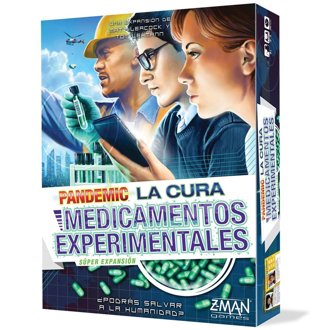Asmodee Juego de mesa pandemic la cura expansion medicamentos experimentales pegi 8