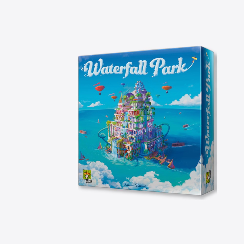 Asmodee Juego de mesa waterfall park edad recomendada 10 años (imagen 4 de 6)