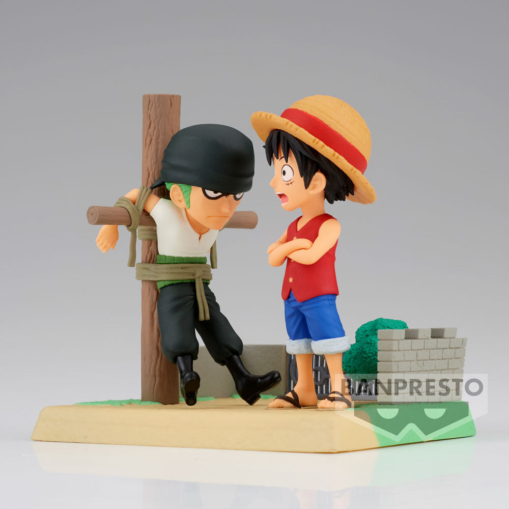 Banpresto Figura Monkey D Luffy & Roronoa Zoro Log Stories One Piece 7cm (imagen 2 de 7)