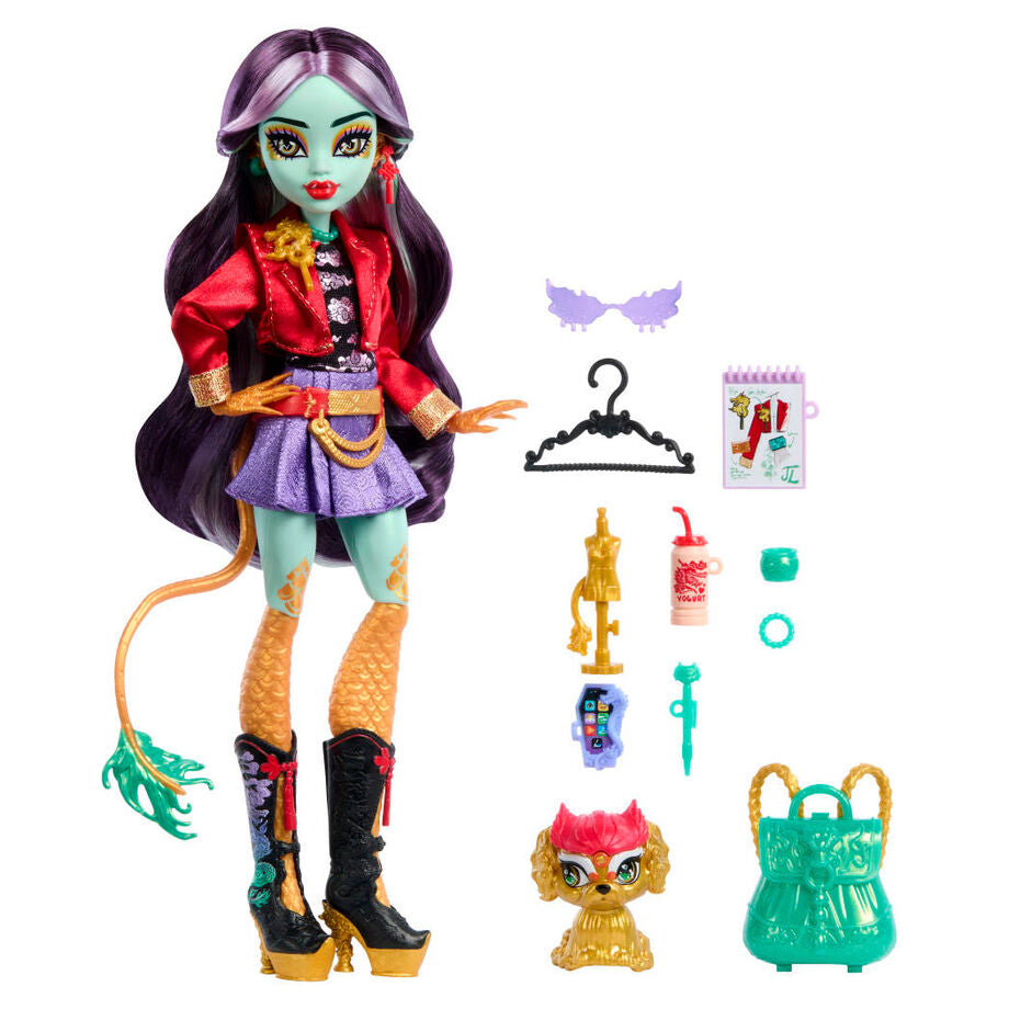 Mattel Muñeca Jinafire Long Monster High (imagen 3 de 6)