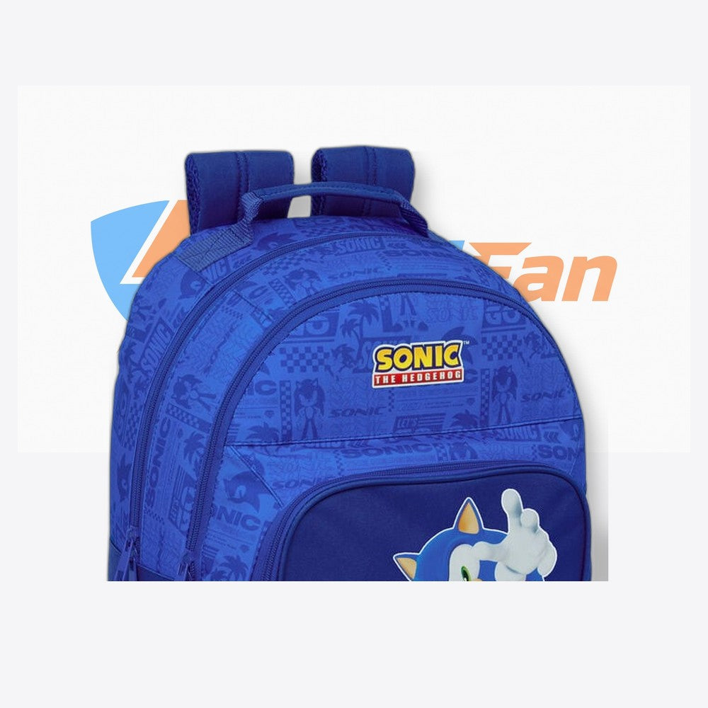 Safta Mochila Sonic the Hedgehog 42cm adaptable (imagen 5 de 6)