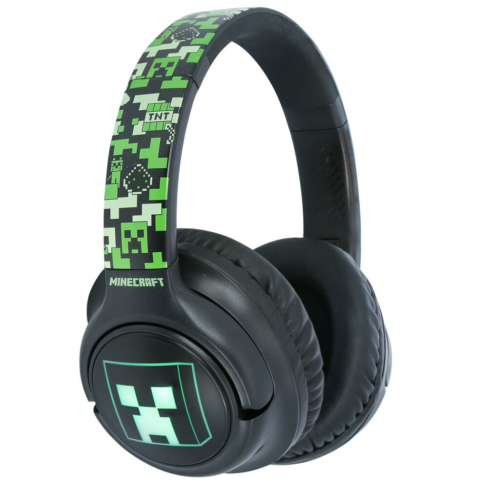 Otl Technologies Auriculares inalambricos LED Minecraft (imagen 7 de 9)