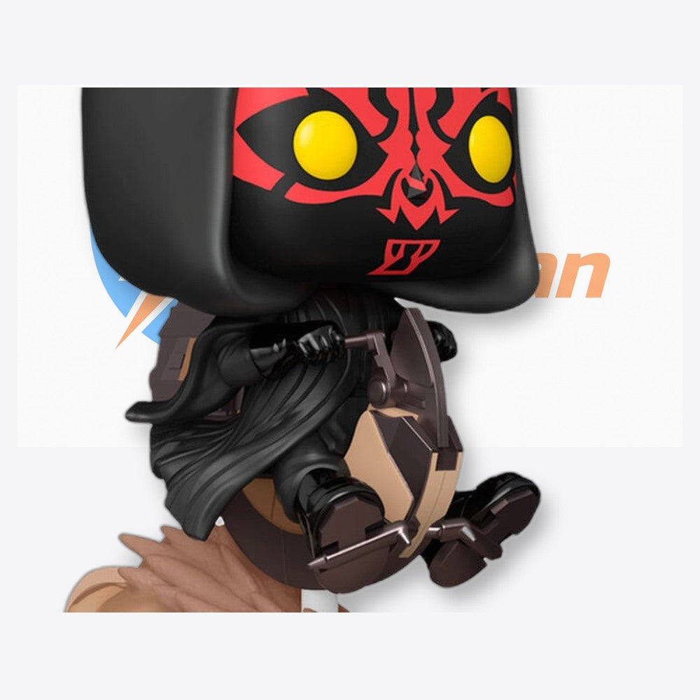 Funko Figura POP Rides Deluxe Star Wars Darth Maul On Bloodfin Speeder (imagen 6 de 6)