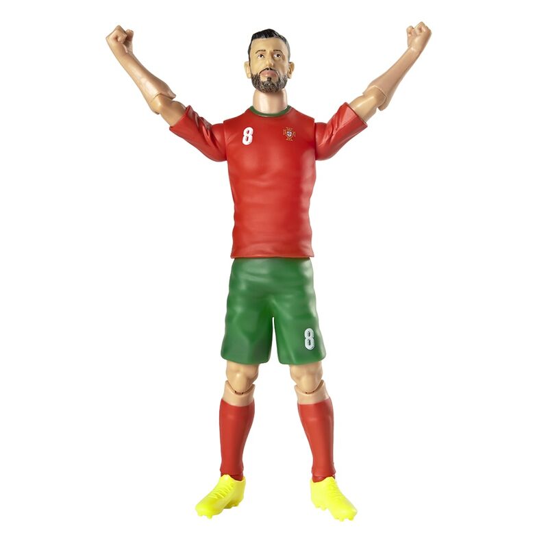 Portugal Figura Action Bruno Fernandes 20cm Colección Fútbol