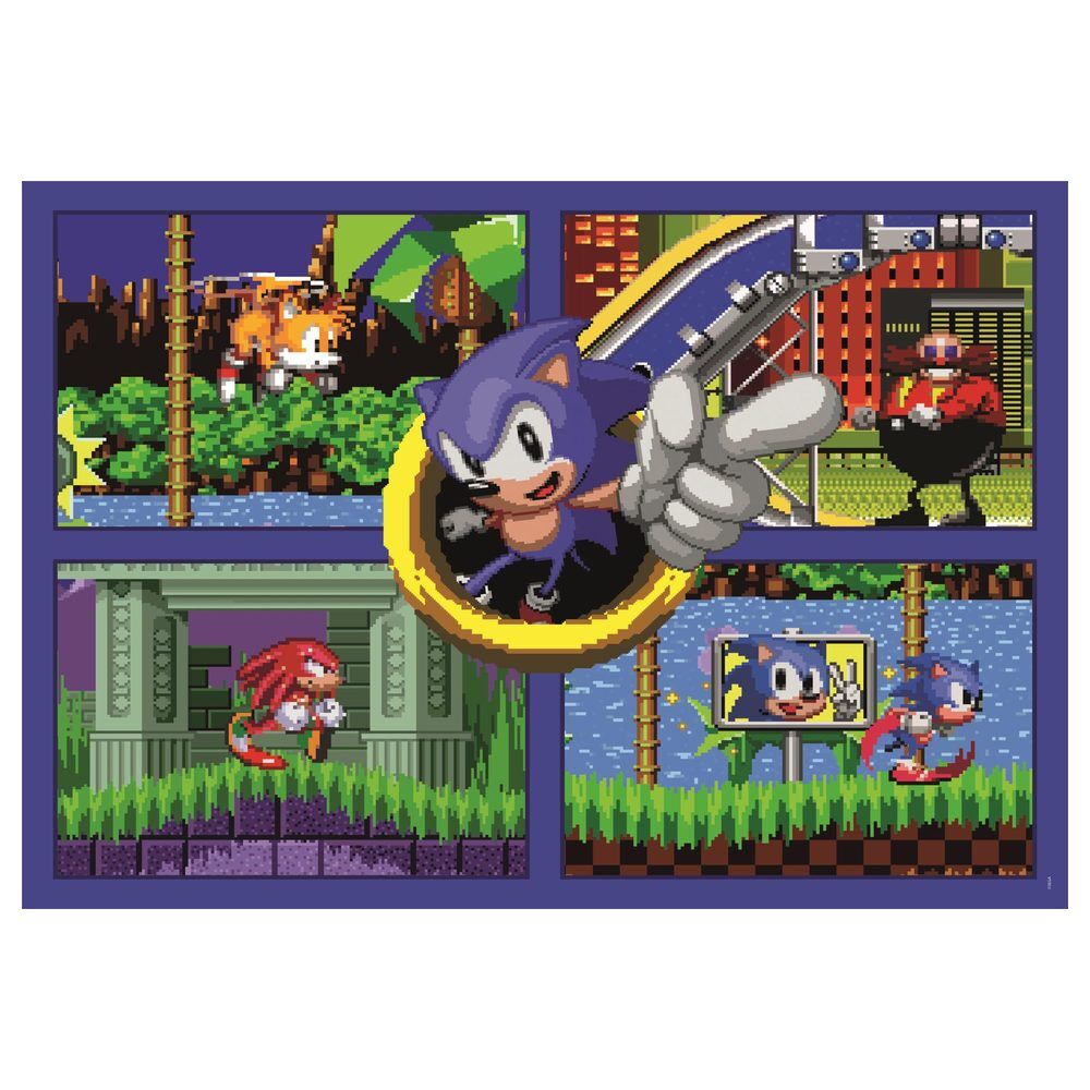 Sonic The Hedgehog Puzzle 500 Piezas Oficial SEGA