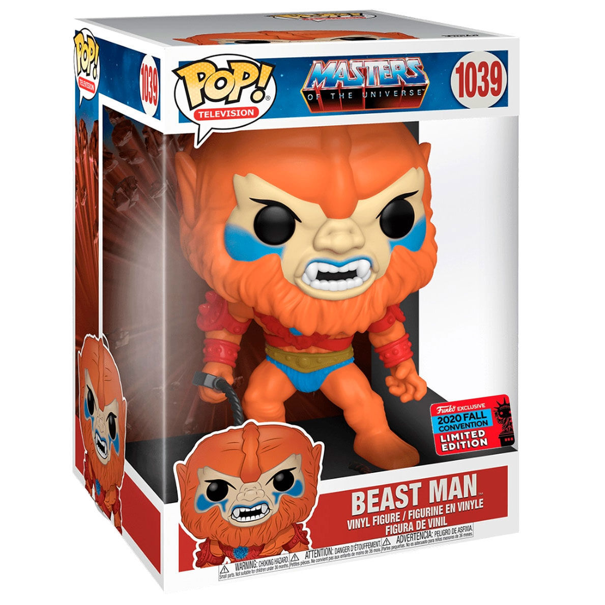 Funko Figura POP Masters of the Universe Beast Man Exclusive 25cm