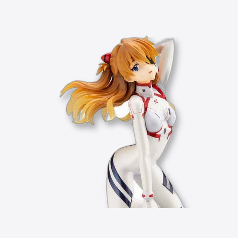 Figura kotobukiya evangelion asuka shikinami langley white plugsuit 23 cm (imagen 3 de 6)