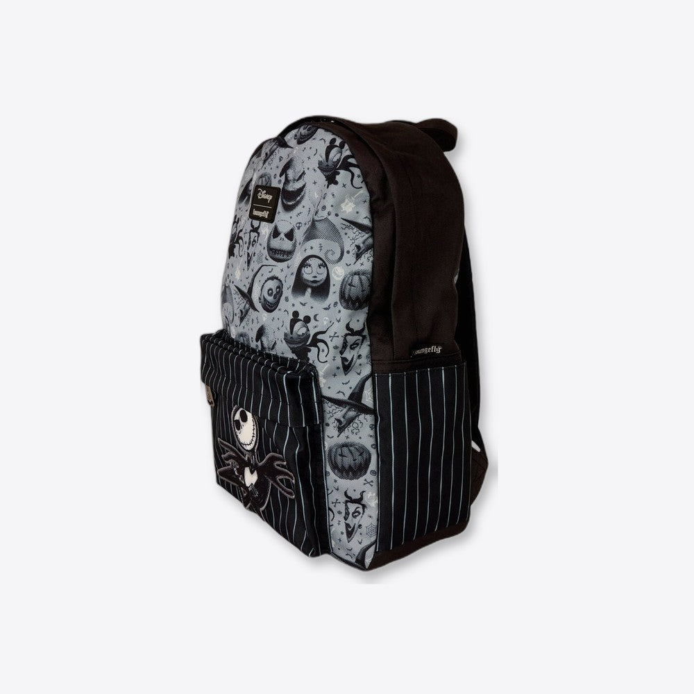Mochila nylon Pesadilla Antes de Navidad Disney Loungefly 43cm (imagen 4 de 6)
