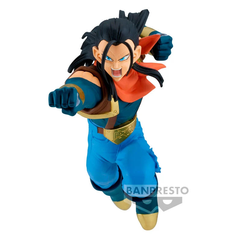 Banpresto Figura Super 17 vs SSGSS Gogeta Match Makers Dragon Ball GT 16cm