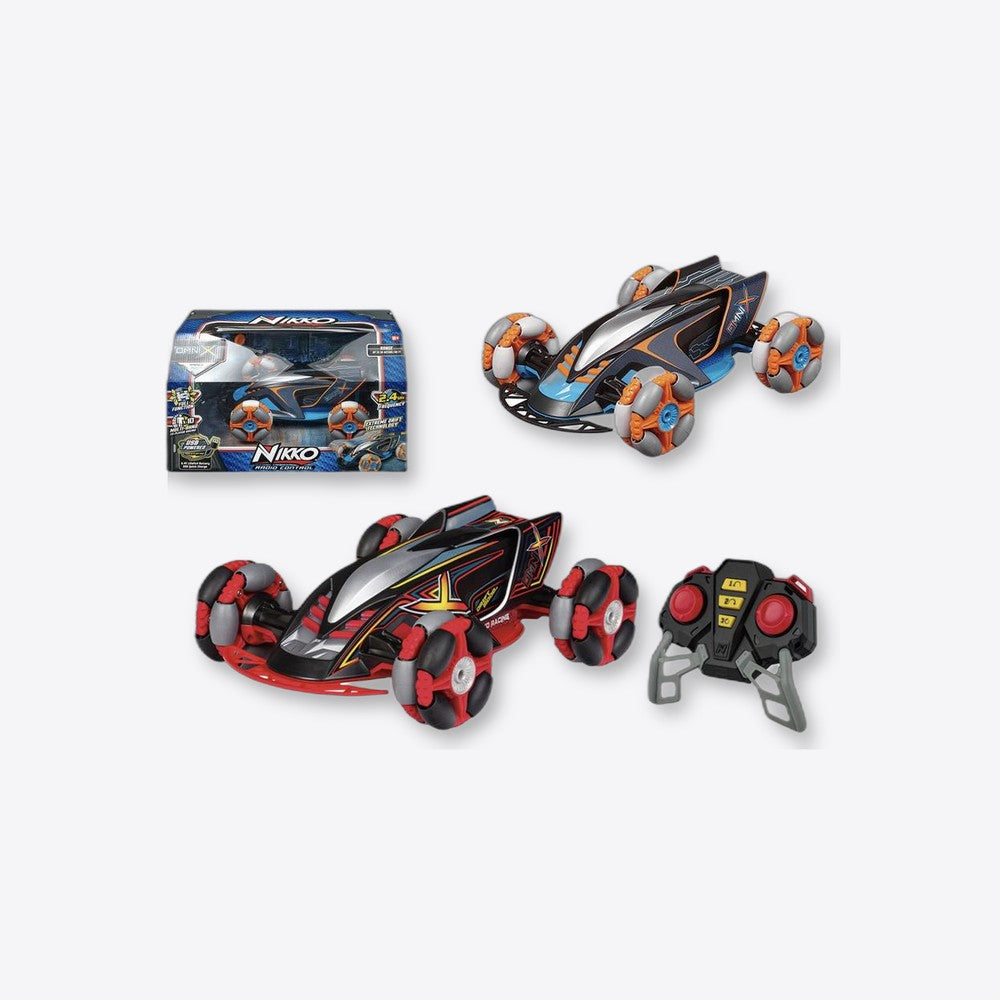 Bandai Rojo Coche teledirigido nikko radio control omni x color aleatorio (imagen 2 de 6)
