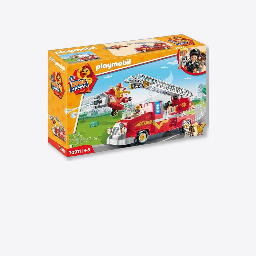 Playmobil duck on call camion de bomberos (imagen 6 de 6)