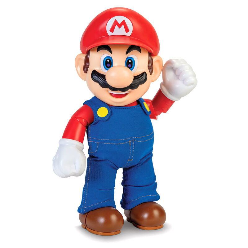 Jakks Pacific Figura interactiva ingles Its A Me Mario Super Mario Nintendo 36cm (imagen 4 de 6)