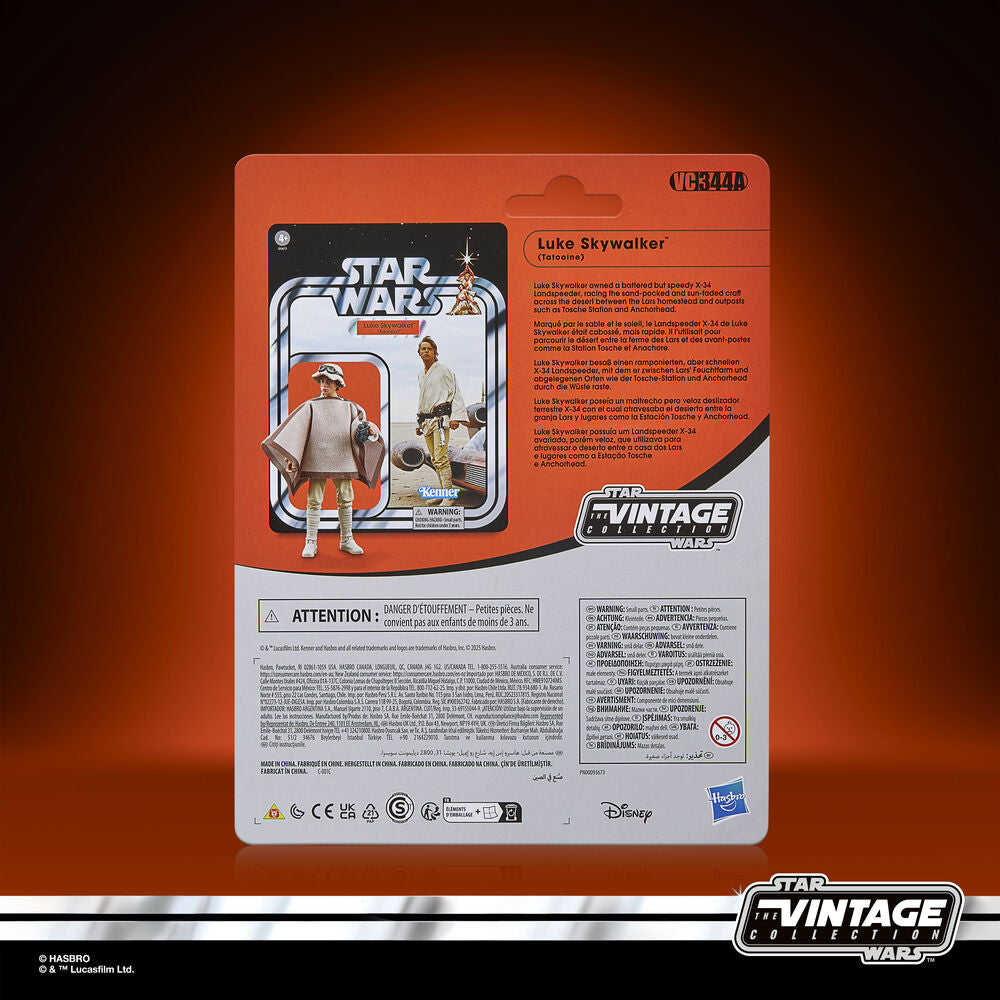 Star Wars Figura Luke Skywalker + Landspeeder Hasbro Colección