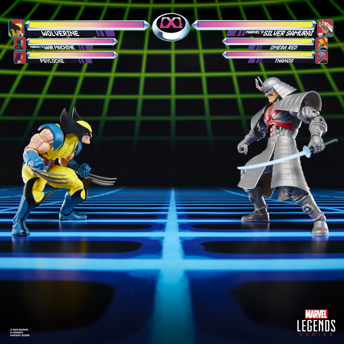 Hasbro Blister 2 figuras Wolverine & Silver Samurai Gameverse Marvel Legends 15cm (imagen 4 de 10)