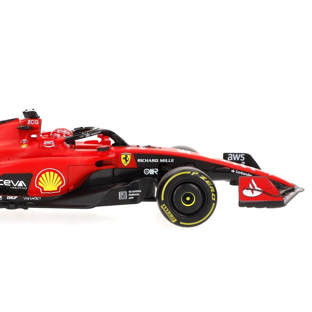 Maisto Coche Ferrari Formula 1 Charles Leclerc radio control (imagen 3 de 7)