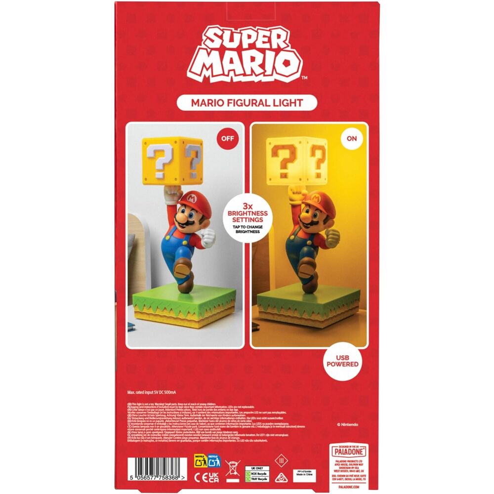 Paladone Lampara Diorama Super Mario Bros (imagen 3 de 6)