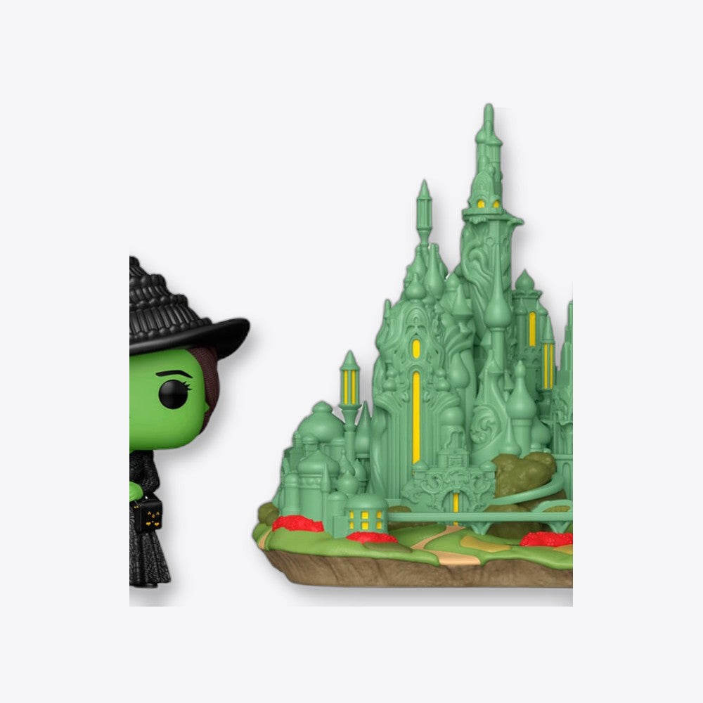 Funko Figura POP Town Wicked Elphaba with the Emerald City (imagen 6 de 6)