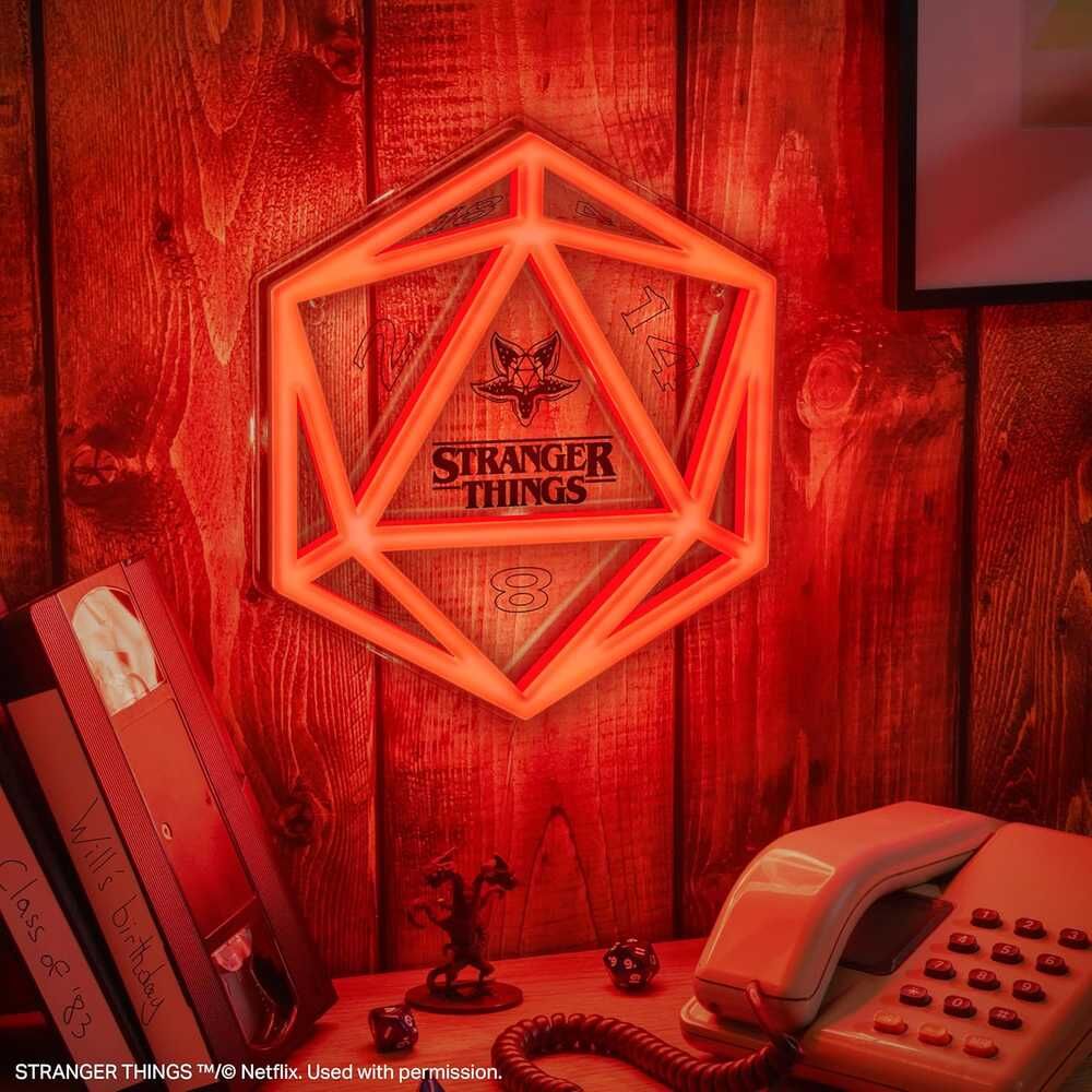 Hopper - Luz LED Neon Pared | Stranger Things