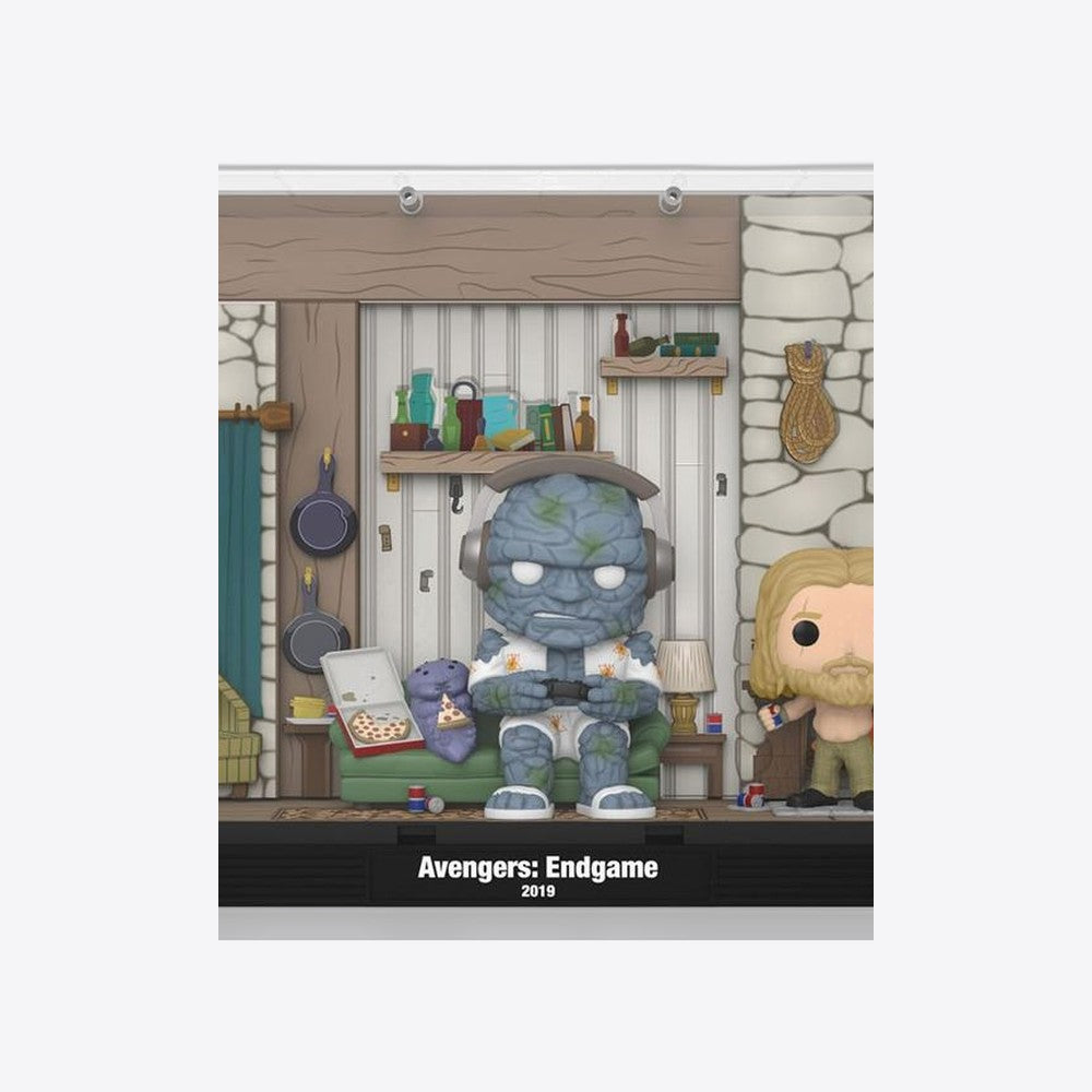 Funko pop moments deluxe marvel avengers endgame thor house 70914 (imagen 5 de 6)