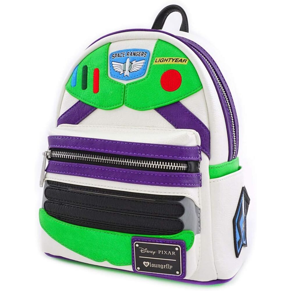 Mochila Buzz Lightyear Toy Story Disney Pixar Loungefly 26cm (imagen 2 de 2)