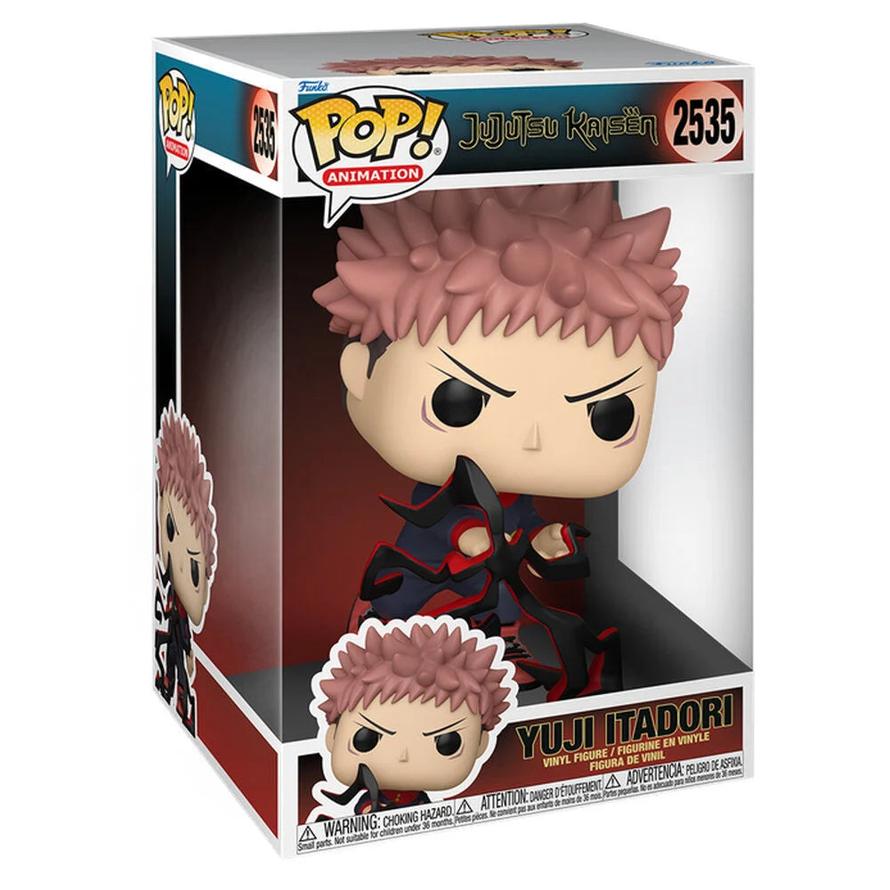 Funko Figura POP Jumbo Jujutsu Kaisen Yuji Itadori