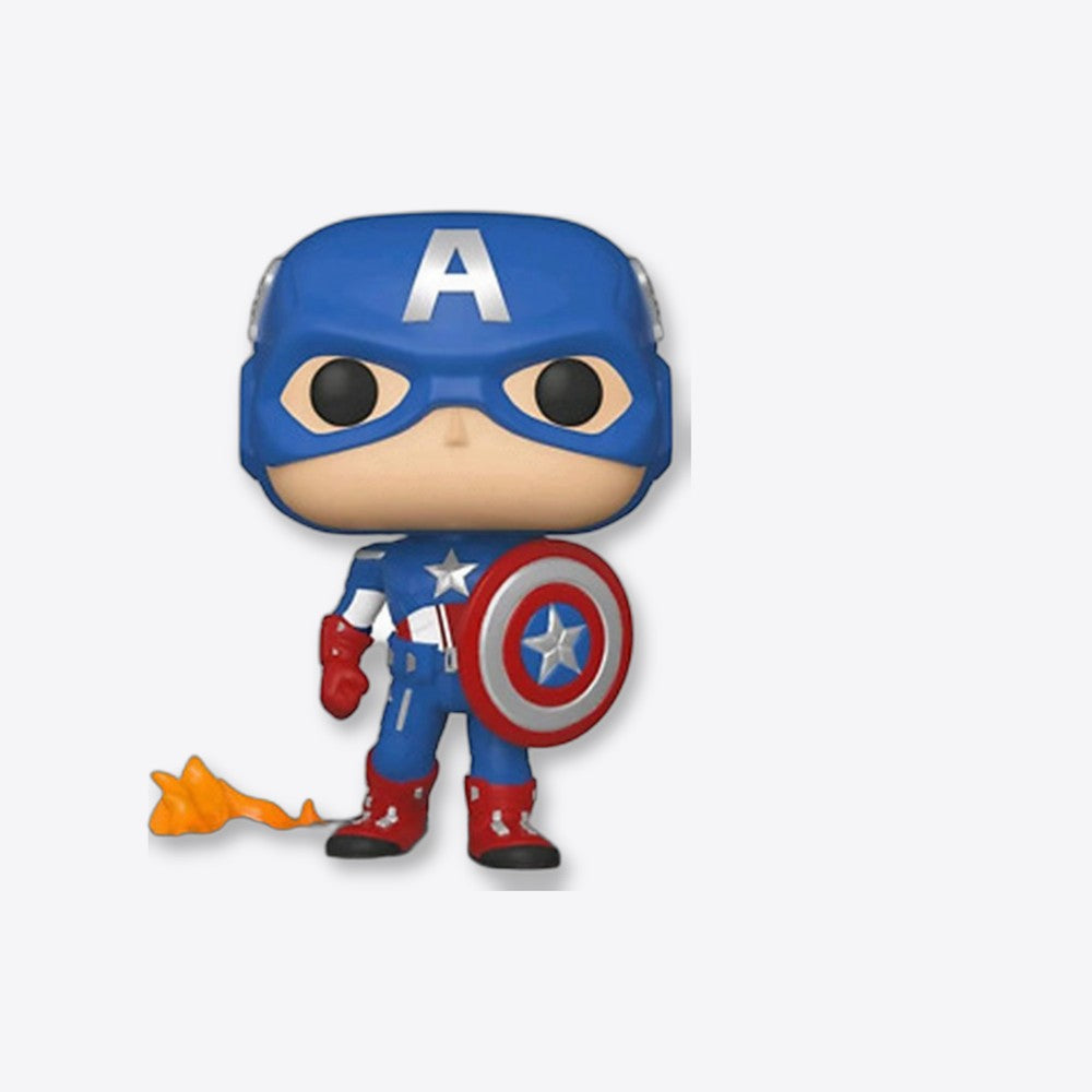Funko pop deluxe marvel los vengadores avengers capitan america assemble 45076 (imagen 6 de 6)