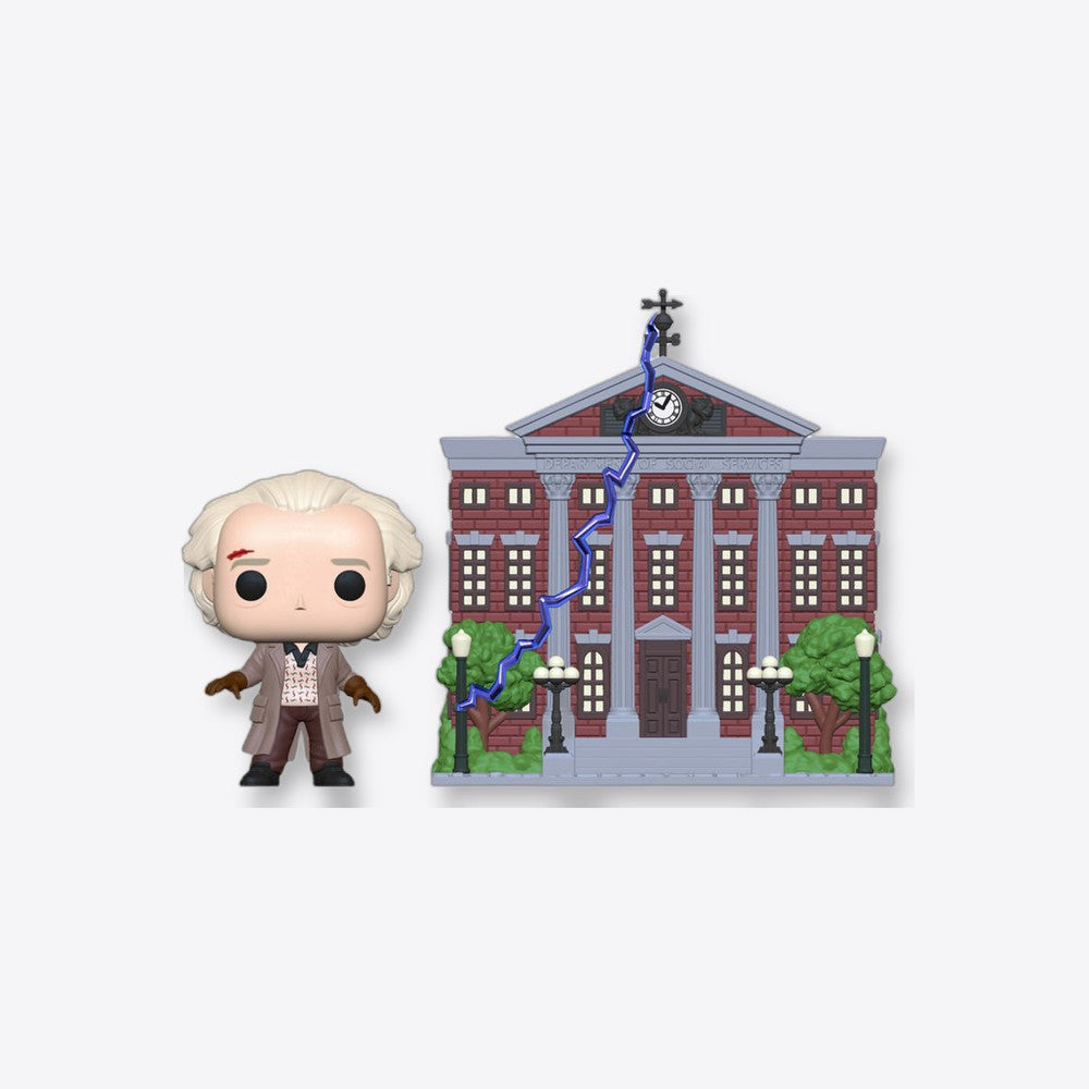 Funko Figura POP Back To The Future Doc with Clock Tower (imagen 2 de 6)