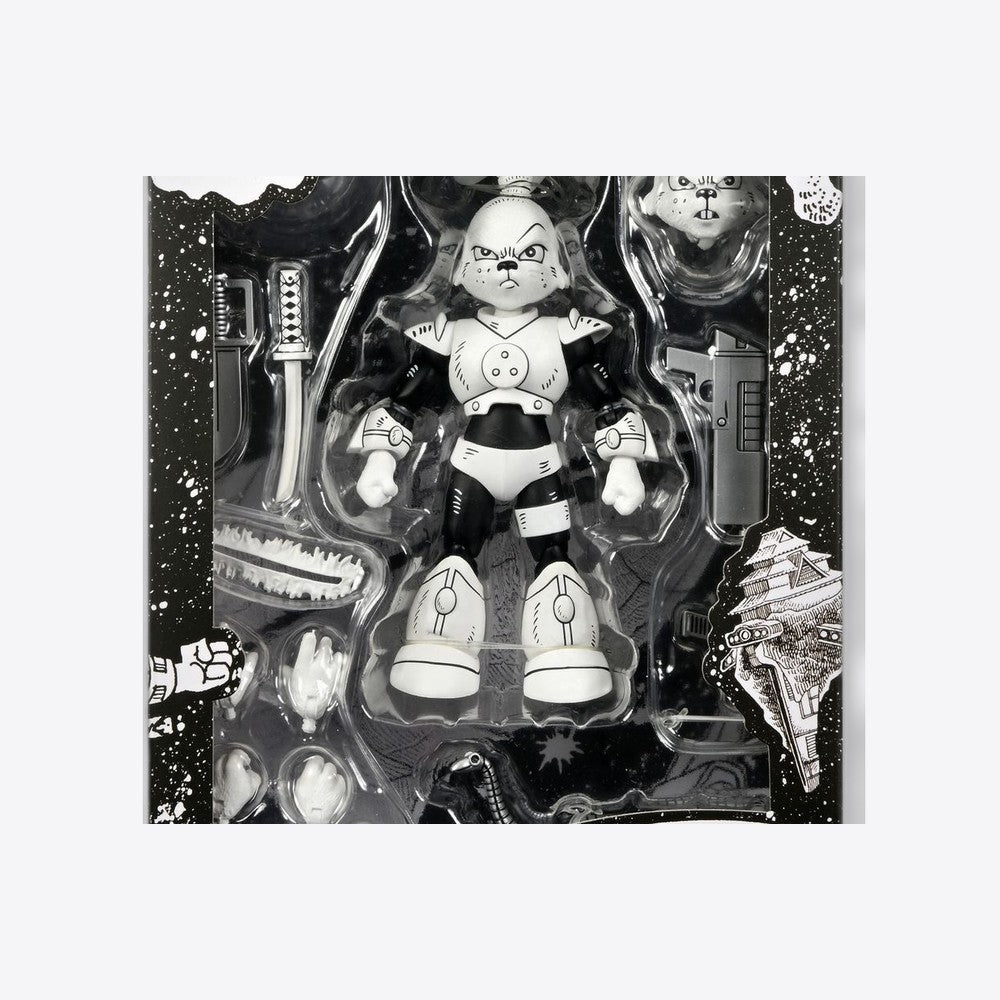 Neca Figura nega usagi yojimbo space usagi yojimbo black & white ver. scale action 18cm (imagen 5 de 6)