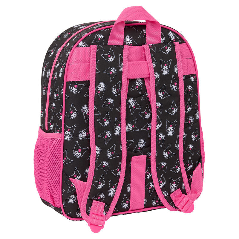 Safta Mochila Kuromi Hello Kitty adaptable 38cm (imagen 2 de 4)
