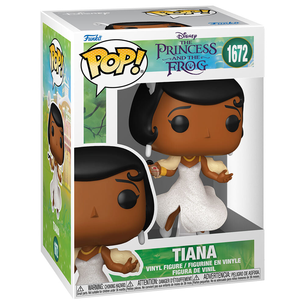 Disney Tiana y el Sapo Figura POP Tiana Princesa Sueños
