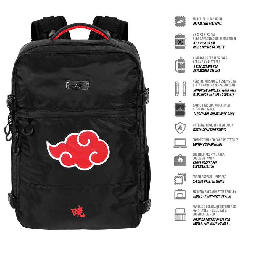 Karactermania Mochila Clouds Naruto Shippuden 49cm (imagen 2 de 6)