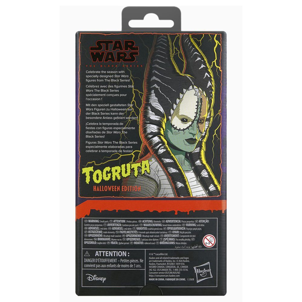 Hasbro Figura Togruta Halloween Edition Star Wars 15cm (imagen 10 de 10)