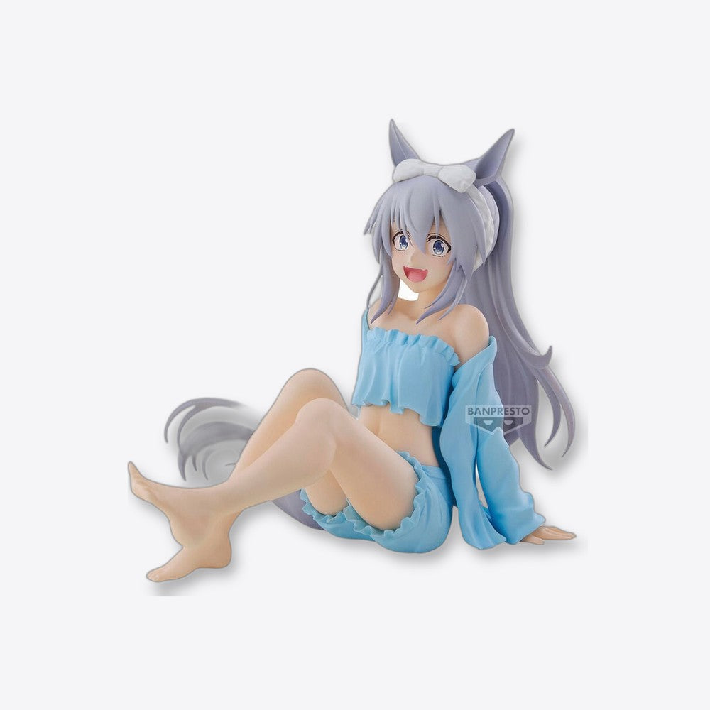 Banpresto Figura Tamamo Cross Relax time Umamusume Cinderella Gray 13cm